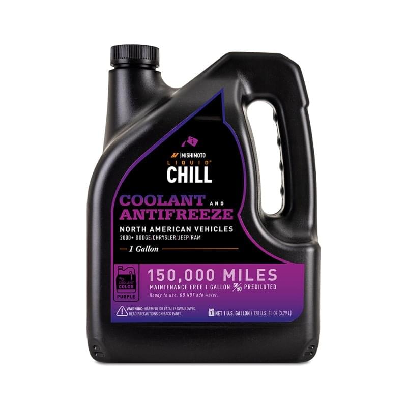 Mishimoto Liquid Chill EG Coolant, North American Vehicles, Purple.
