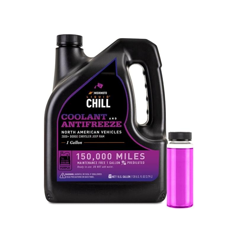 Mishimoto Liquid Chill EG Coolant, North American Vehicles, Purple.