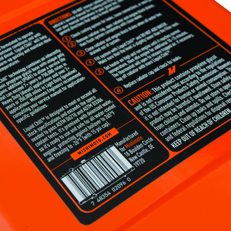 Mishimoto Liquid Chill Synthetic 64oz Engine Coolant - Premixed.