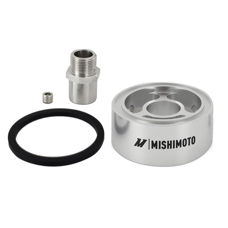 Mishimoto Oil Filter Spacer 32mm M22 x 1.5 Thread - Silver.