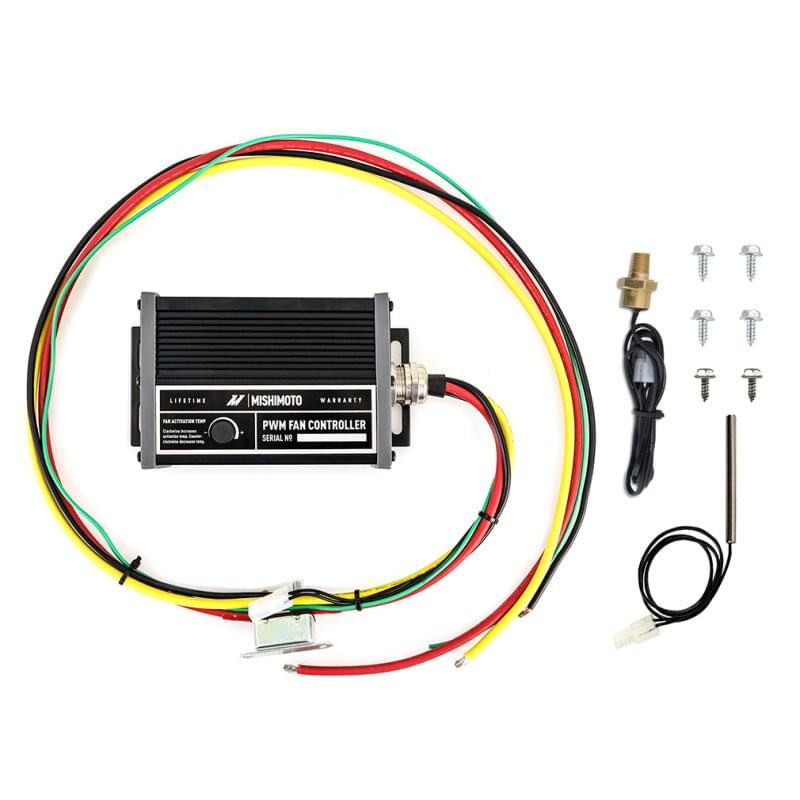Mishimoto Pulse Width Modulation Fan Controller - Black.