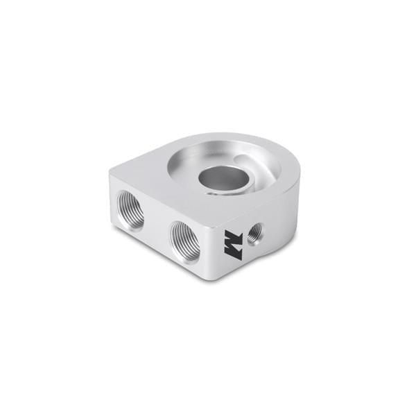 Mishimoto Silver M20 Oil Sandwich Plate.