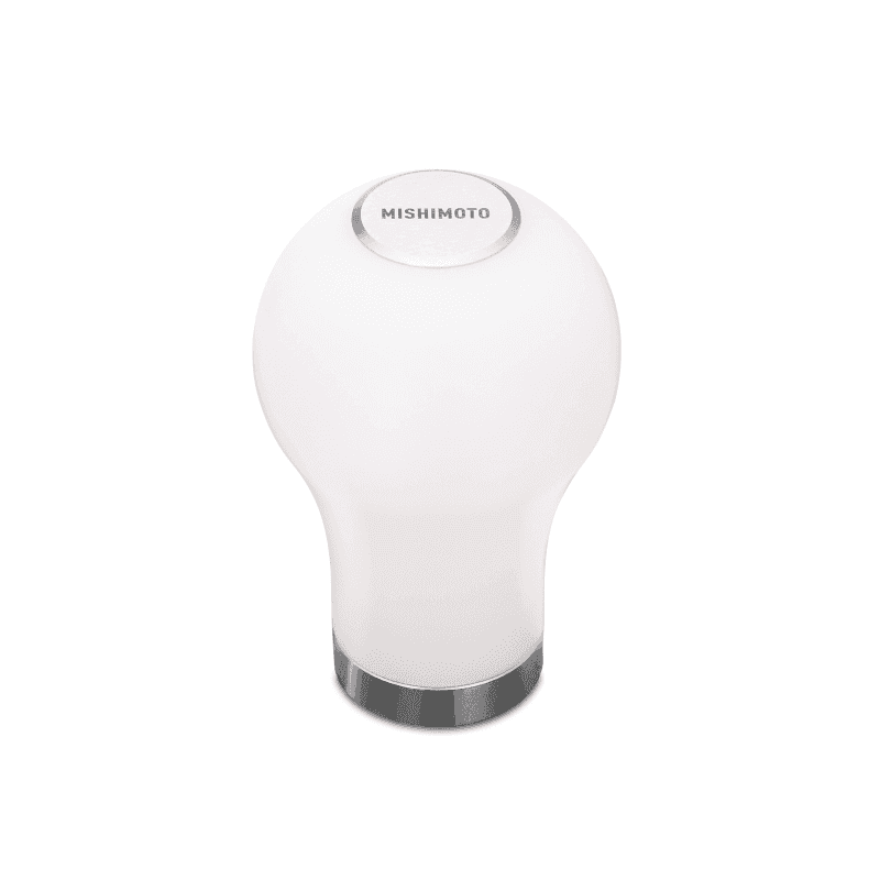 Mishimoto Teardrop Shift Knob - White.