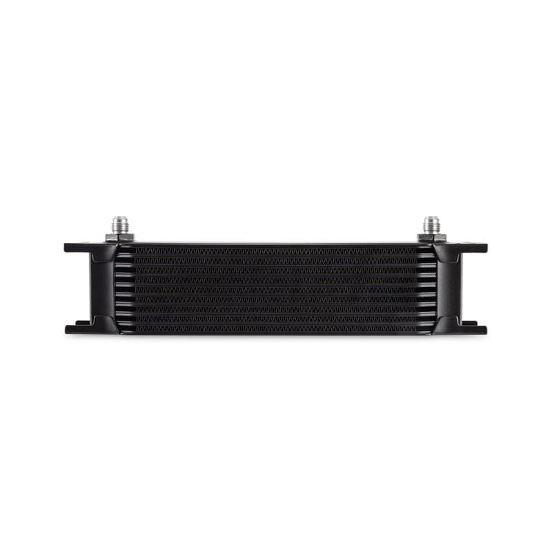 Mishimoto Universal - 6AN 10 Row Oil Cooler - Black.