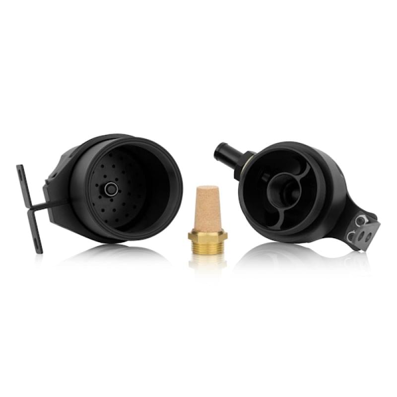 Mishimoto Universal Baffled Oil Catch Can - Black.