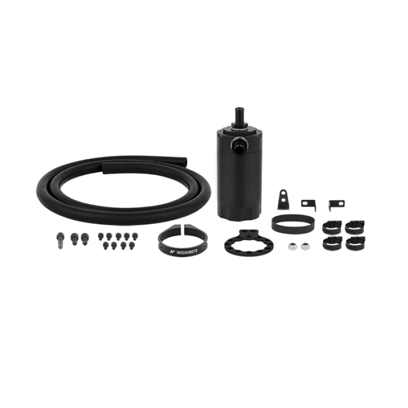 Mishimoto Universal Baffled Oil Catch Can - Black.