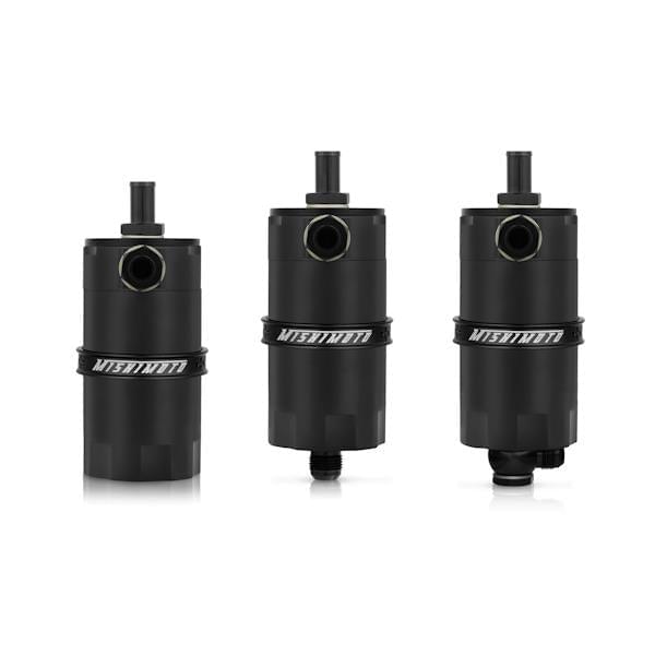 Mishimoto Universal Baffled Oil Catch Can - Black.