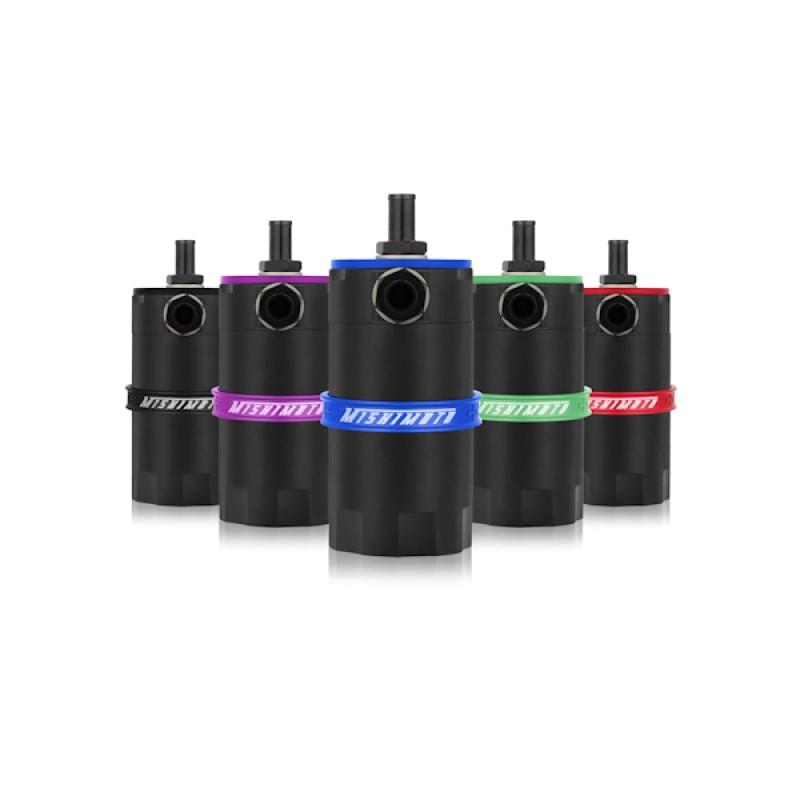 Mishimoto Universal Baffled Oil Catch Can - Red.