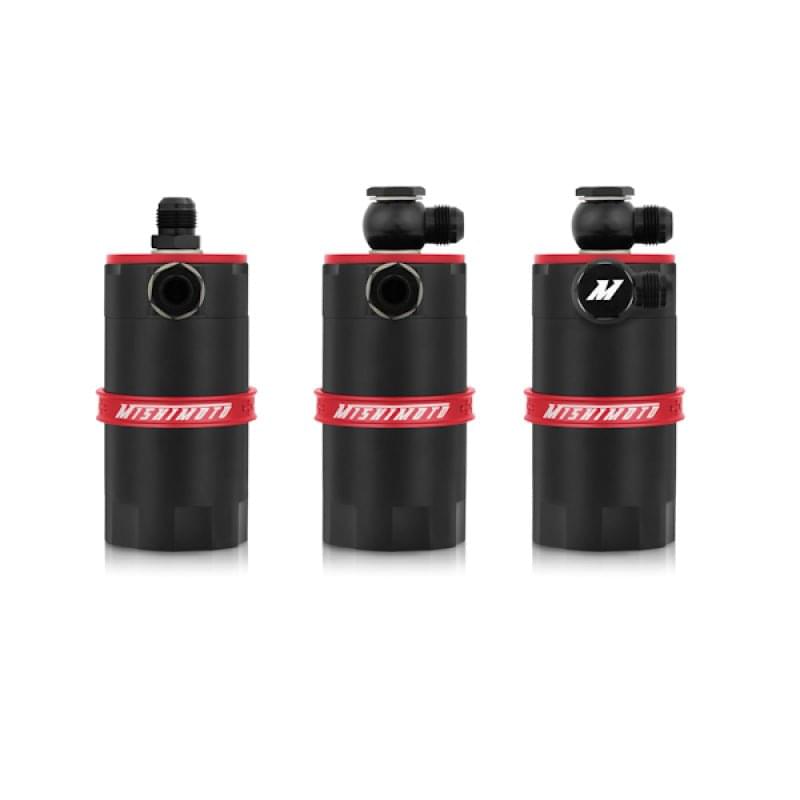 Mishimoto Universal Baffled Oil Catch Can - Red.