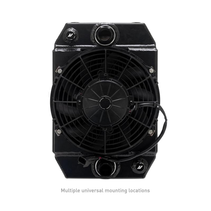Mishimoto Universal Drag Race Performance Aluminum Radiator - Black.