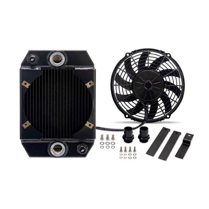 Mishimoto Universal Drag Race Performance Aluminum Radiator - Black.
