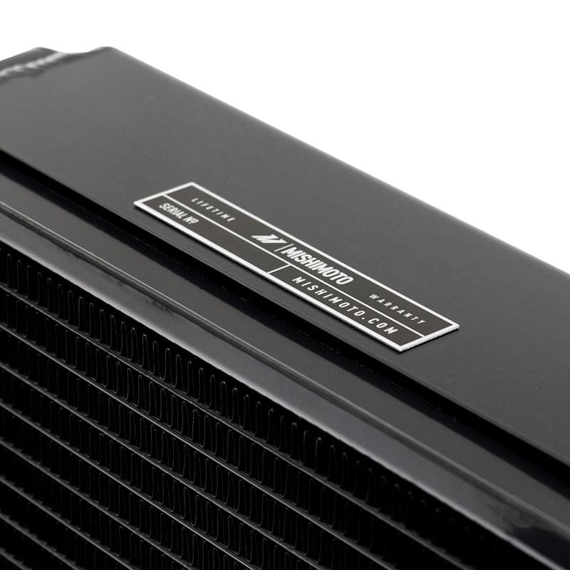 Mishimoto Universal Drag Race Performance Aluminum Radiator - Black.