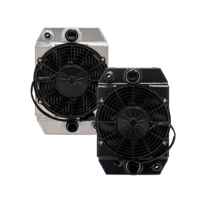 Mishimoto Universal Drag Race Performance Aluminum Radiator - Black.