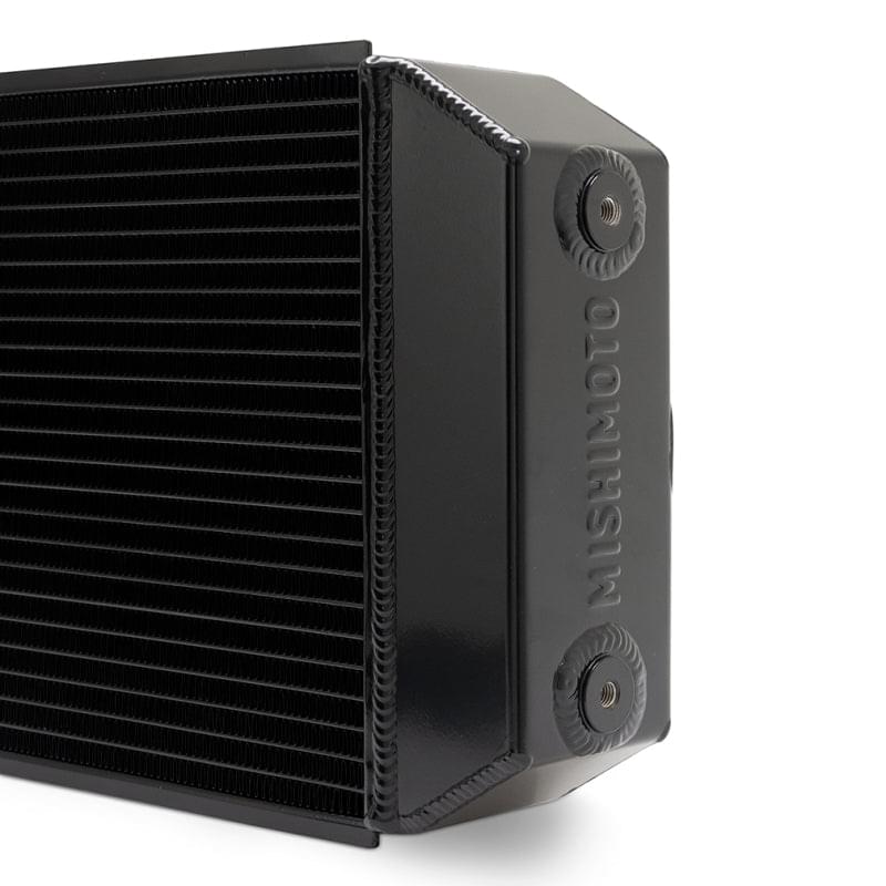 Mishimoto Universal Drag Race Performance Aluminum Radiator - Black.