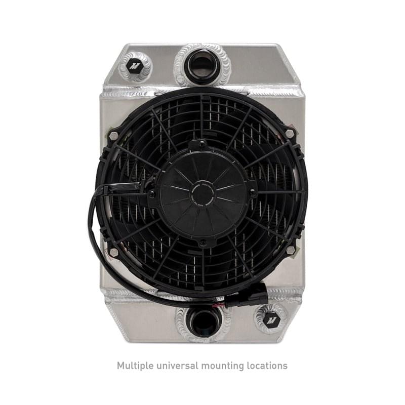 Mishimoto Universal Drag Race Performance Aluminum Radiator - Natural.