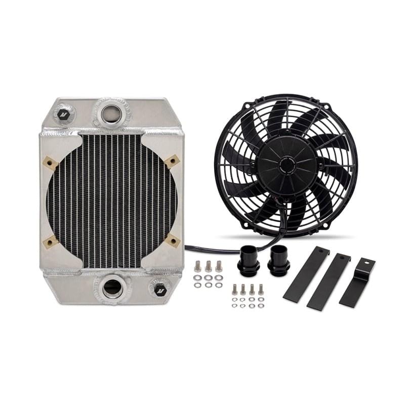 Mishimoto Universal Drag Race Performance Aluminum Radiator - Natural.