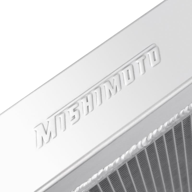 Mishimoto Universal Dual Pass Race Radiator 27x19x3 Inches Aluminum Radiator.