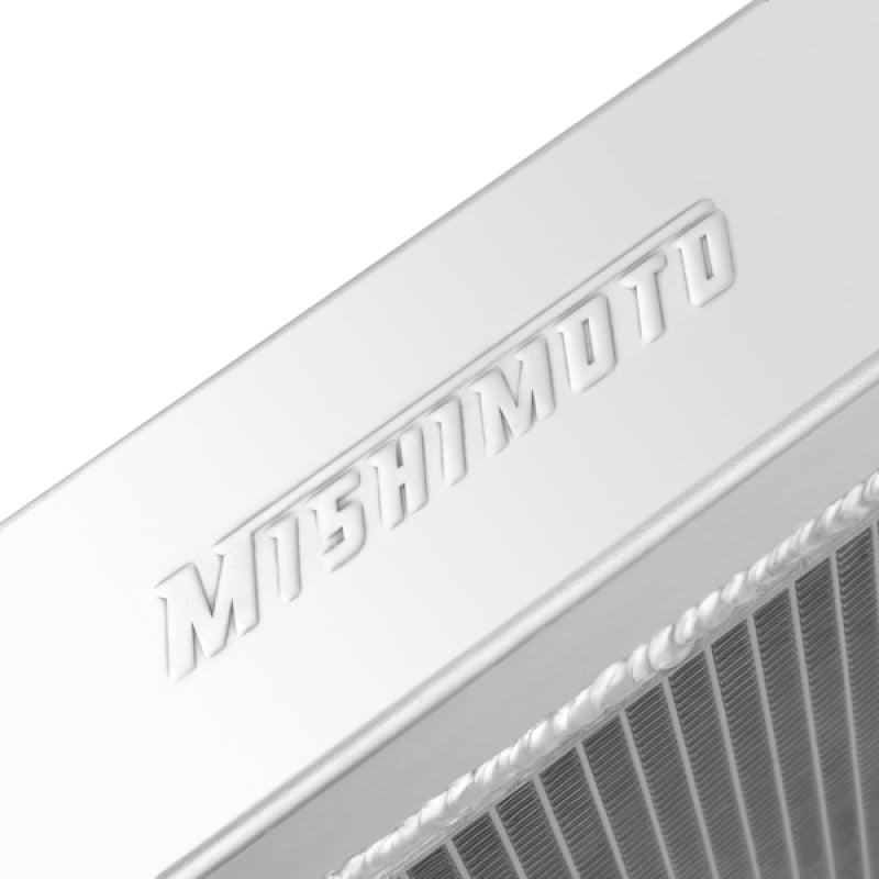 Mishimoto Universal Dual Pass Race Radiator 27x19x3 Inches Aluminum Radiator.