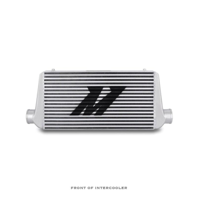 Mishimoto Universal Silver R Line Intercooler Overall Size: 31x12x4 Core Size: 24x12x4 Inlet /Outlet.