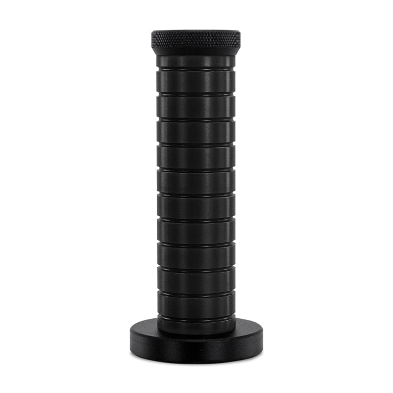 Mishimoto Weighted Grip Shift Knob - Black / Black.