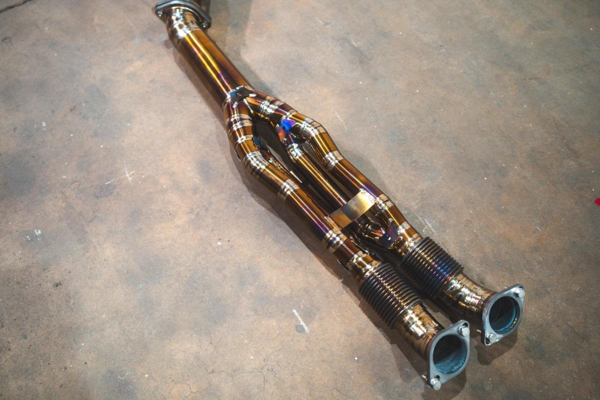 Nissan GTR R35 Valved Sport Exhaust System.