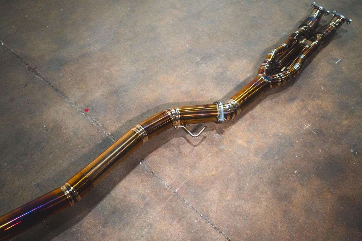 Nissan GTR R35 Valved Sport Exhaust System.