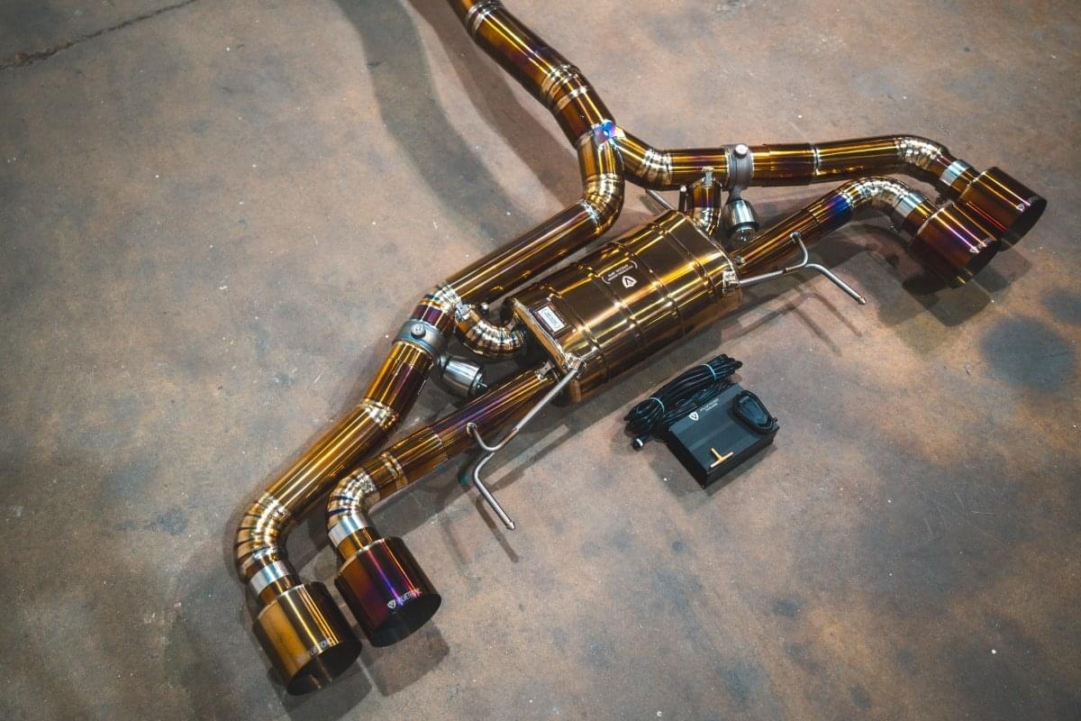 Nissan GTR R35 Valved Sport Exhaust System.