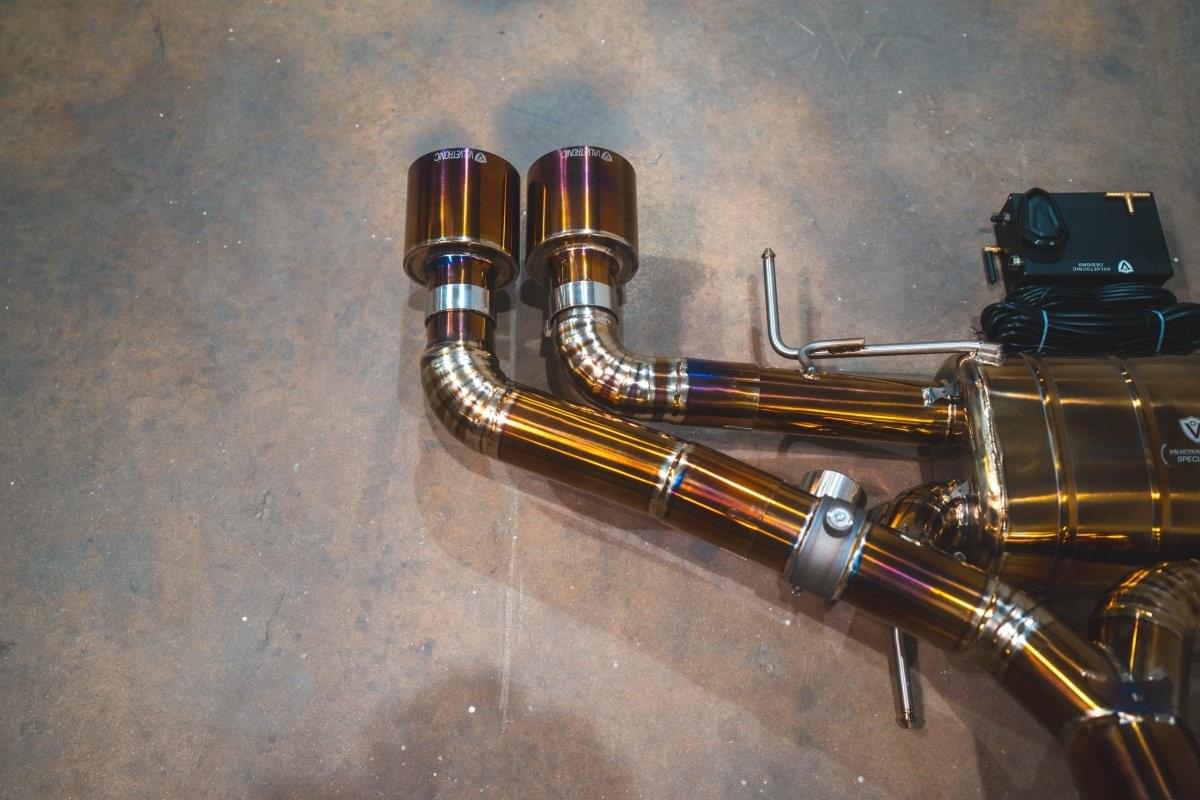 Nissan GTR R35 Valved Sport Exhaust System.
