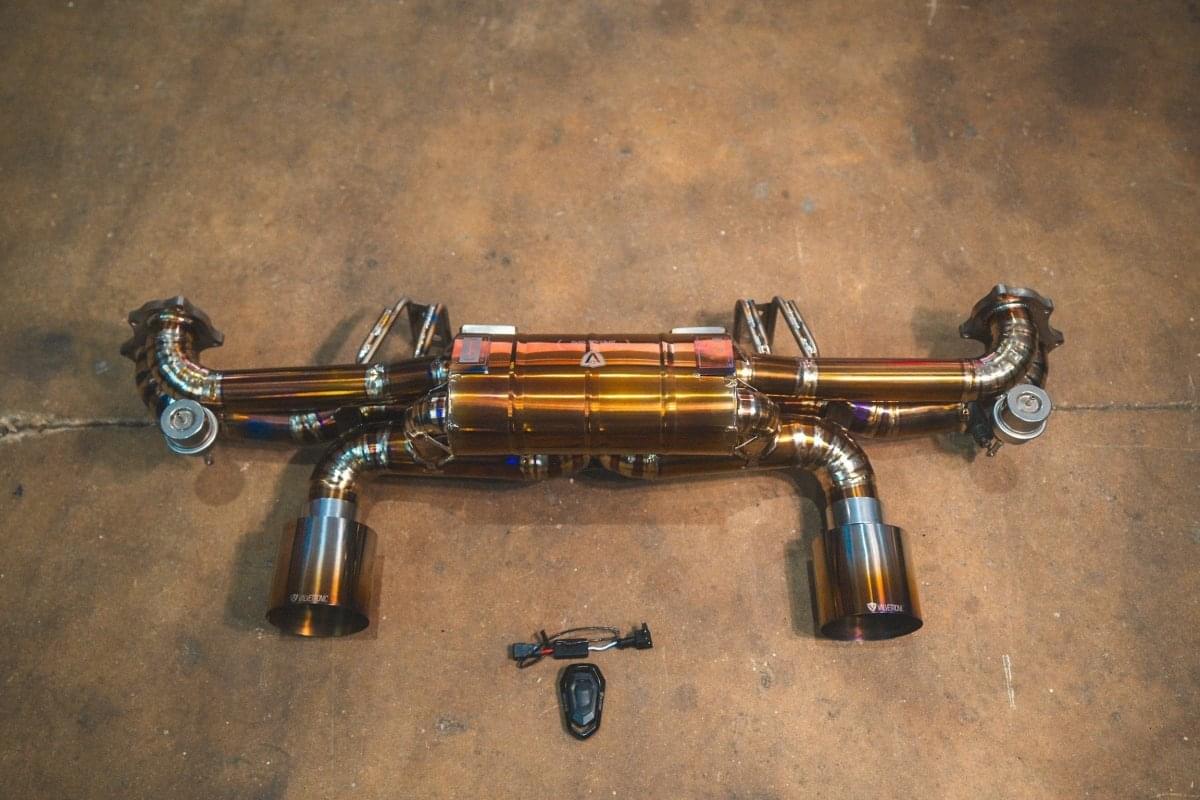 Porsche 718 GT4 / Boxter Spyder Valved Sport Exhaust System - COLORADO N5X