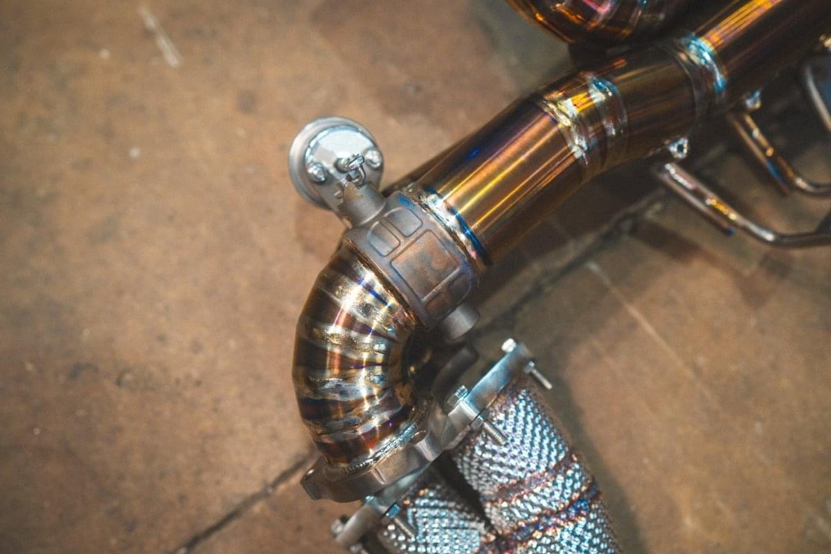 Porsche 718 GT4 / Boxter Spyder Valved Sport Exhaust System.