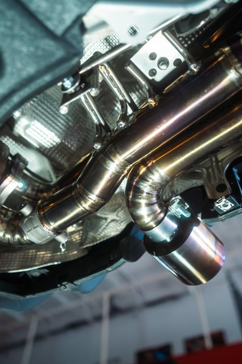 Porsche 718 GT4 / Boxter Spyder Valved Sport Exhaust System - COLORADO N5X