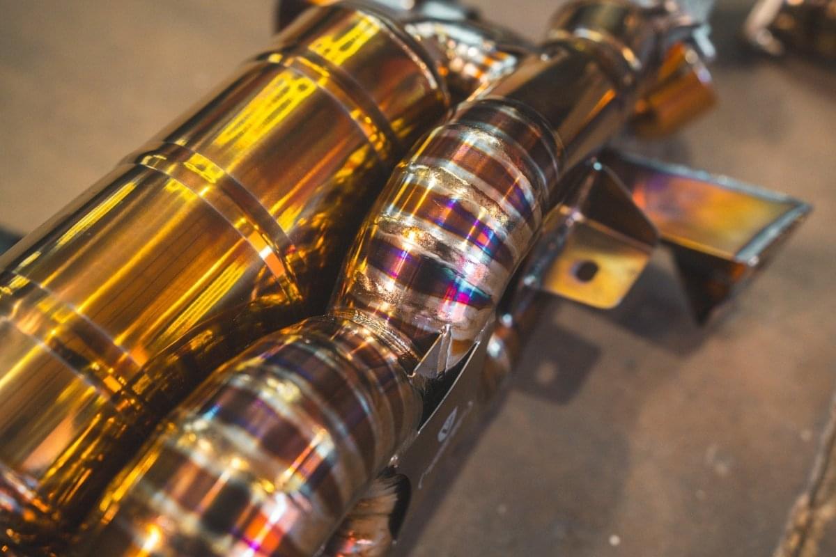 Porsche 718 GT4RS/Spyder RS Valved Sport Exhaust System.