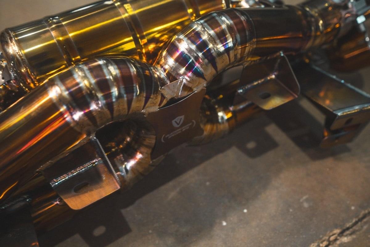 Porsche 718 GT4RS/Spyder RS Valved Sport Exhaust System.
