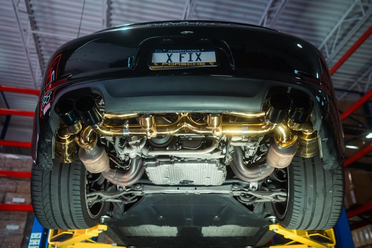 Porsche 911 Carrera / S / GTS Valved Sport Exhaust System (991.1).