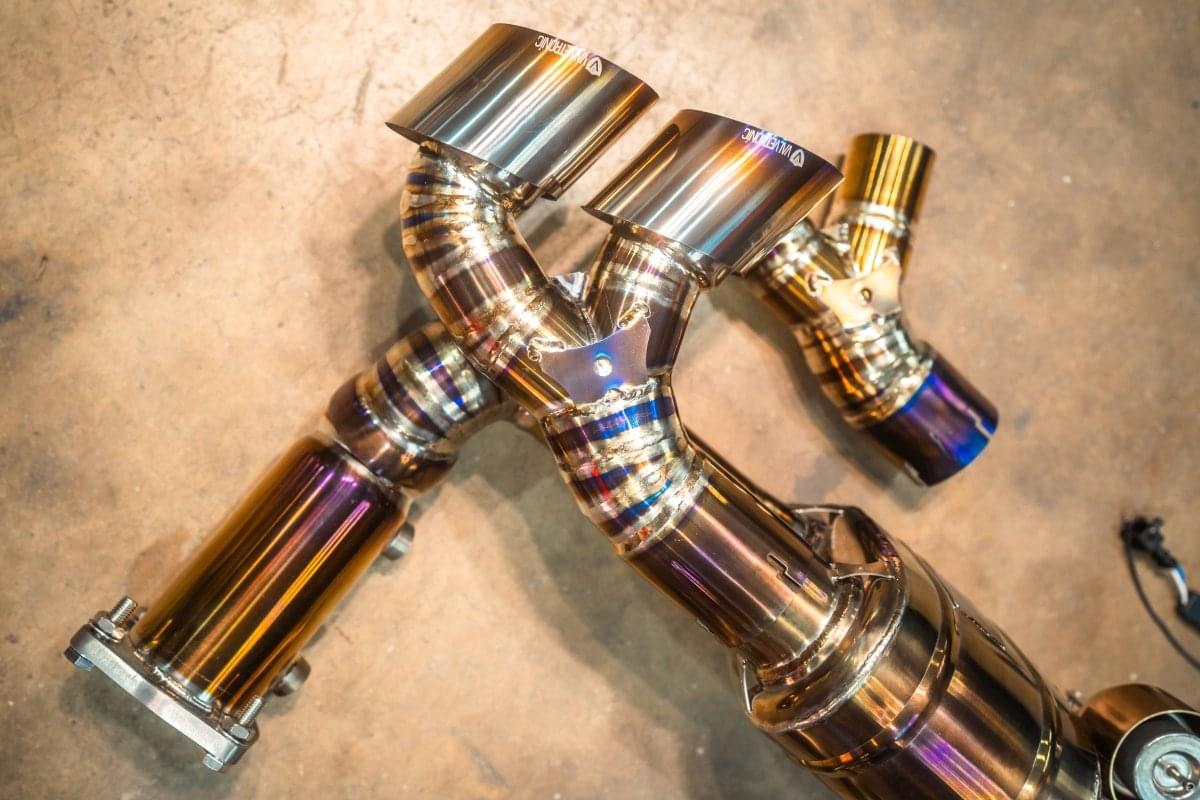 Porsche 911 Turbo 991.1 / 991.2 Valved Race Exhaust System.