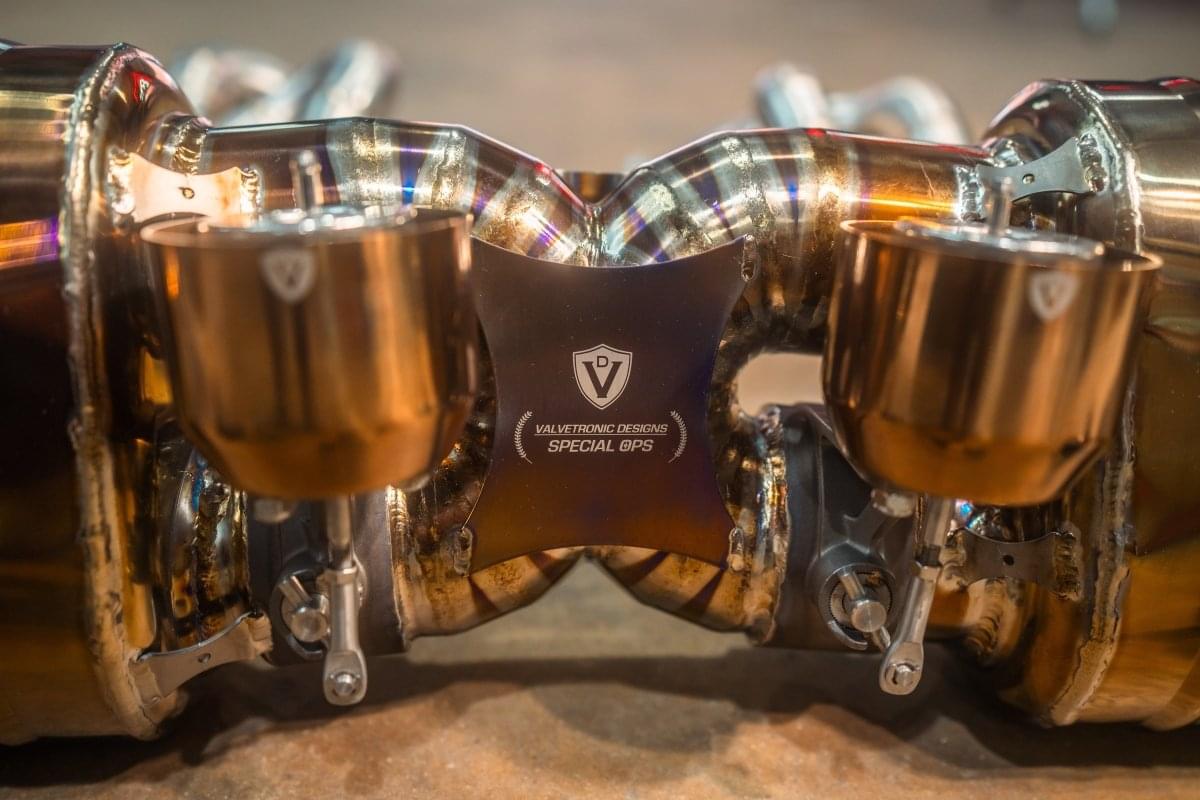 Porsche 911 Turbo 991.1 / 991.2 Valved Race Exhaust System.