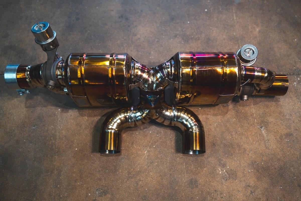 Porsche 991.2 Carrera Valved Sport Exhaust System.