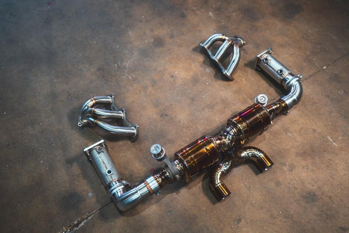 Porsche 991.2 Carrera Valved Sport Exhaust System.