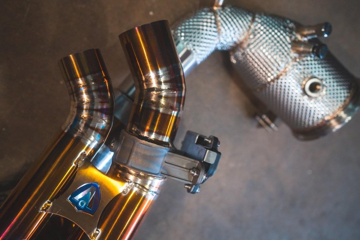 Porsche 992 Carrera / Turbo Valved Sport Exhaust System.