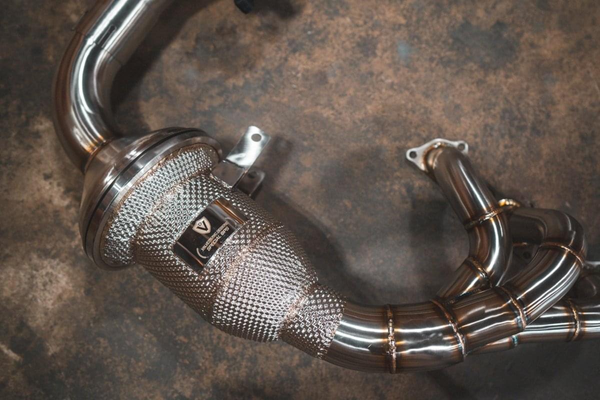 Porsche 992 GT3/RS Valved Sport Exhaust System.