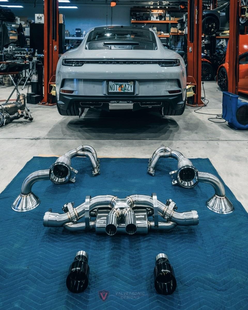 Porsche 992 GT3/RS Valved Sport Exhaust System - COLORADO N5X