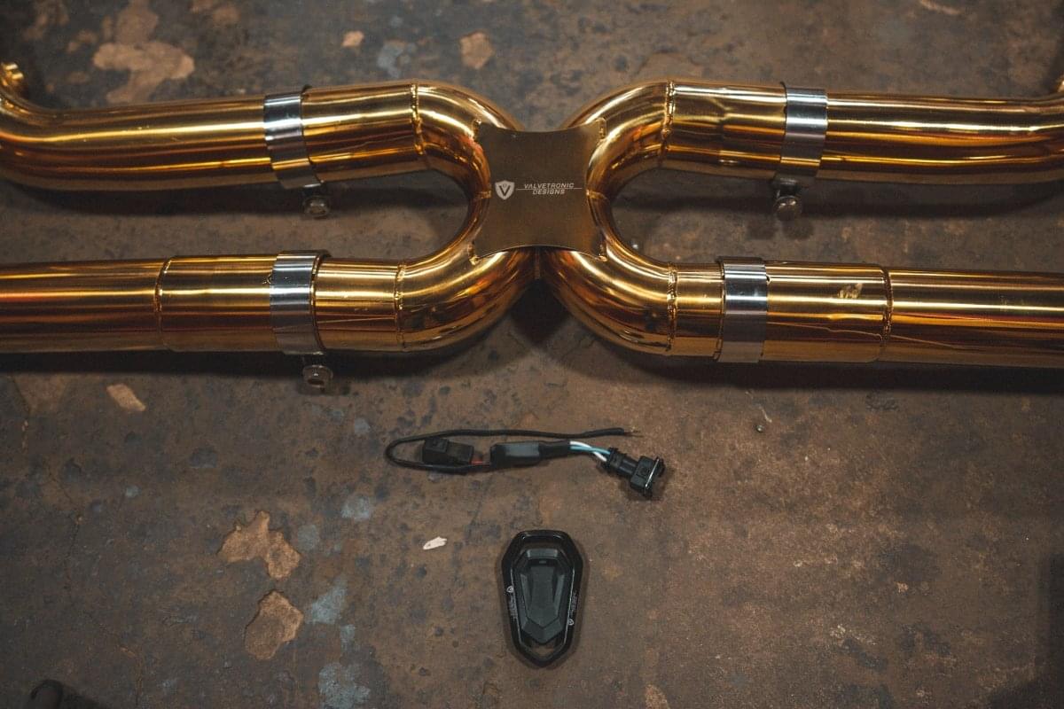 Porsche 997 Carrera Valved Sport Exhaust system.