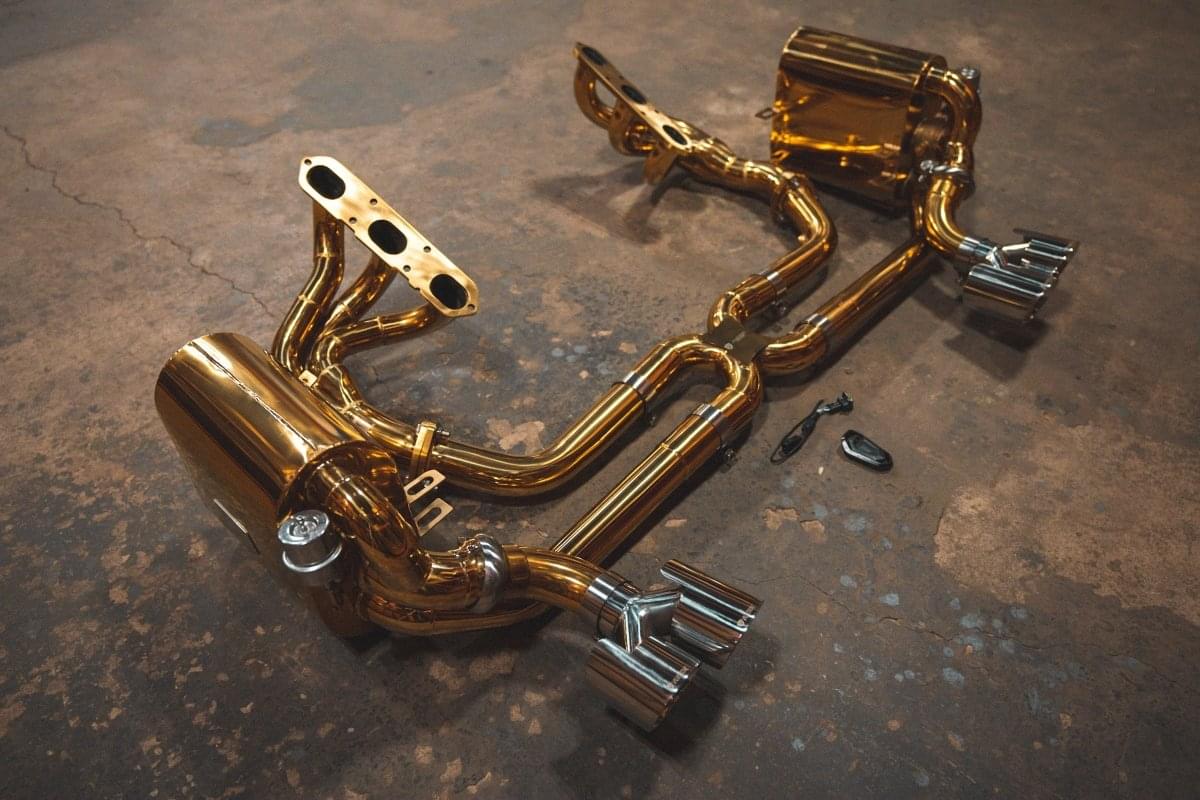 Porsche 997 Carrera Valved Sport Exhaust system.