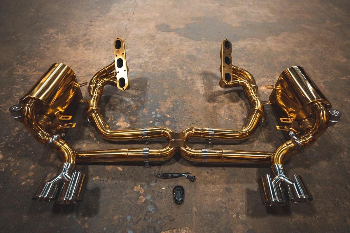 Porsche 997 Carrera Valved Sport Exhaust system.