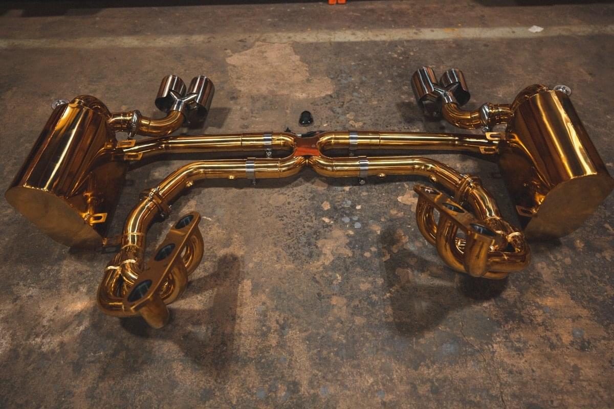 Porsche 997 Carrera Valved Sport Exhaust system.