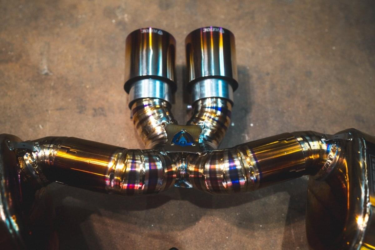 Porsche Boxster/Cayman 981 Valved Sport Exhaust System.