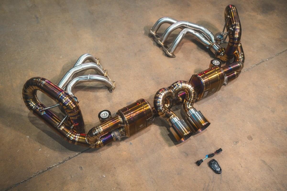 Porsche GT3 991.1 / 991.2 Valved Sport Exhaust System.