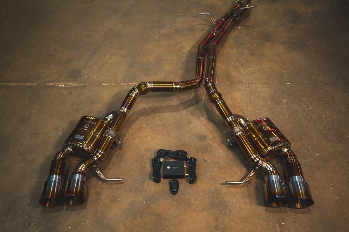 Porsche Macan Valved Sport Exhaust System.