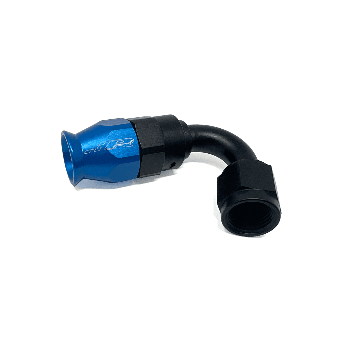 PTFE Fuel Line Fitting 135 degree AN-6 Female Flare.