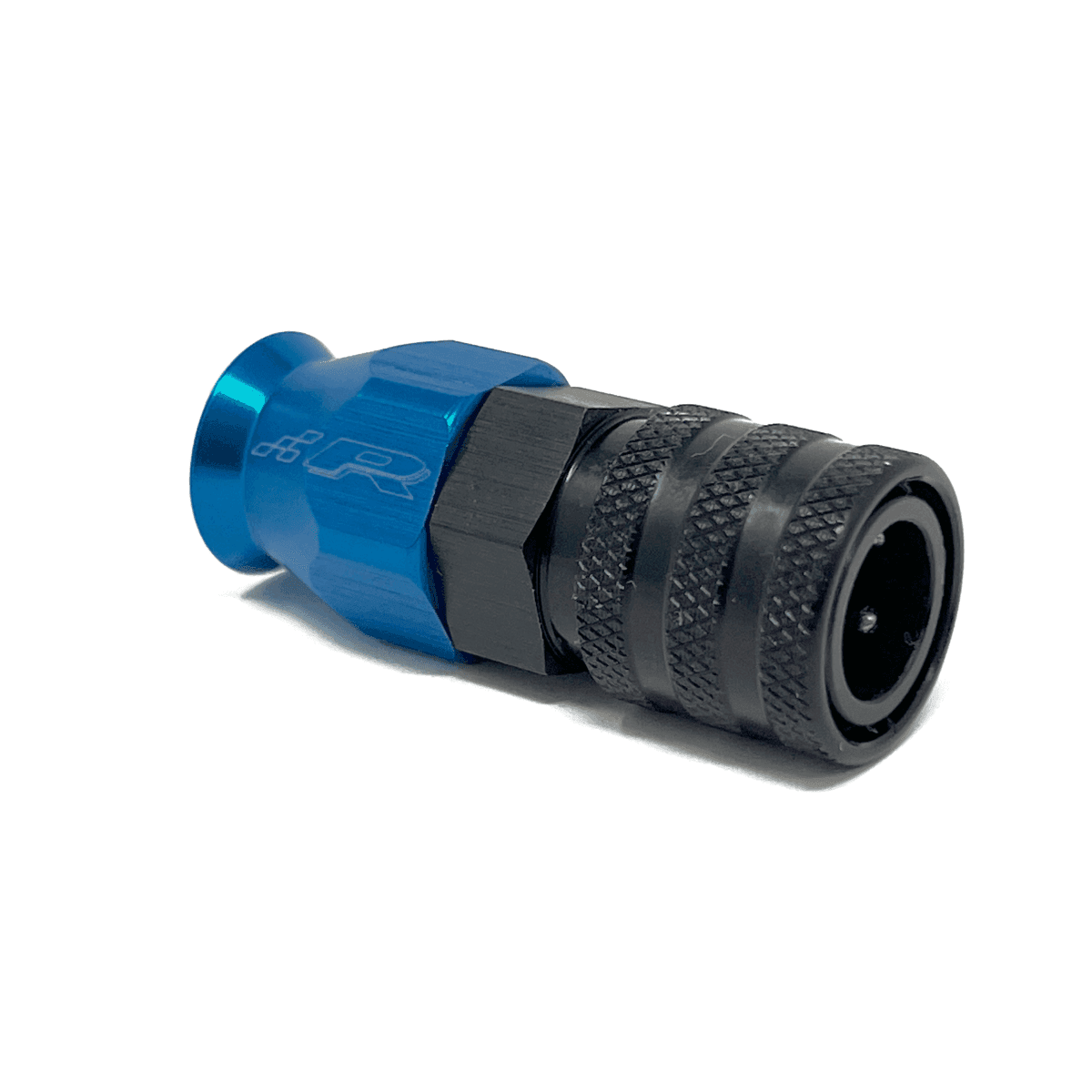 PTFE Fuel Line Fitting - AN-6 to 7.89mm Female QC.